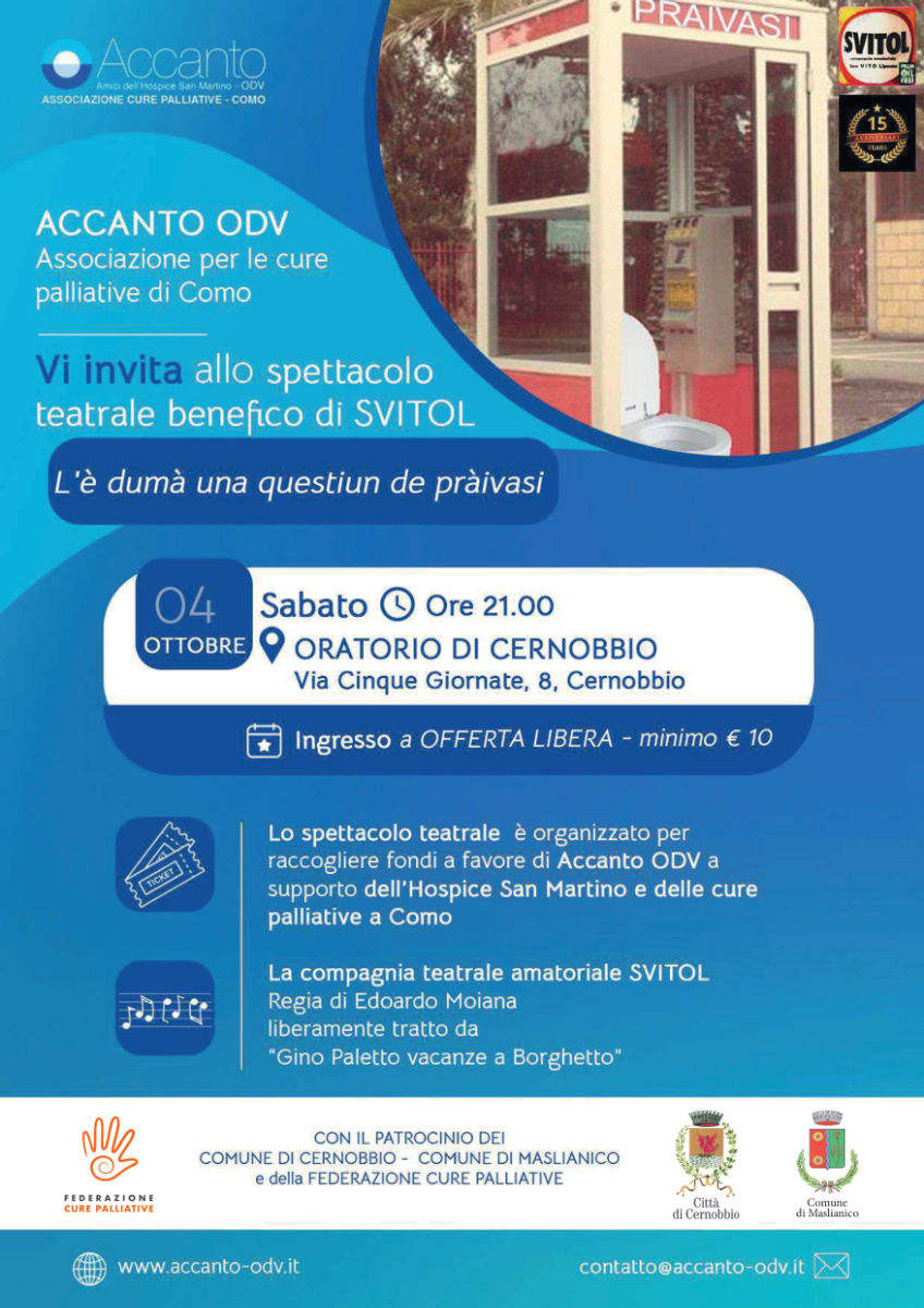 L'è dumà una questiun de pràivasi