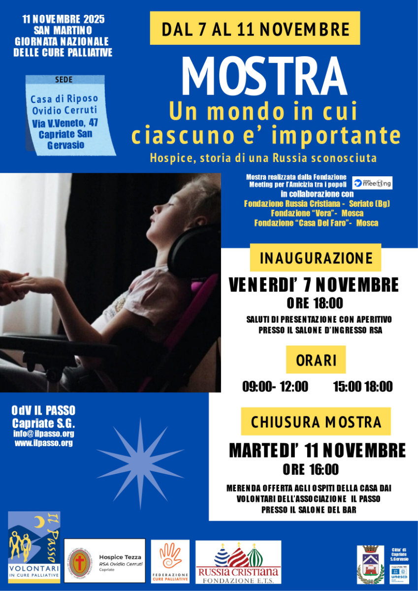 Un mondo in cui ciascuno è importante