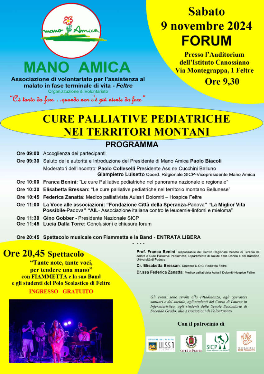 Cure Palliative pediatriche nei territori montani