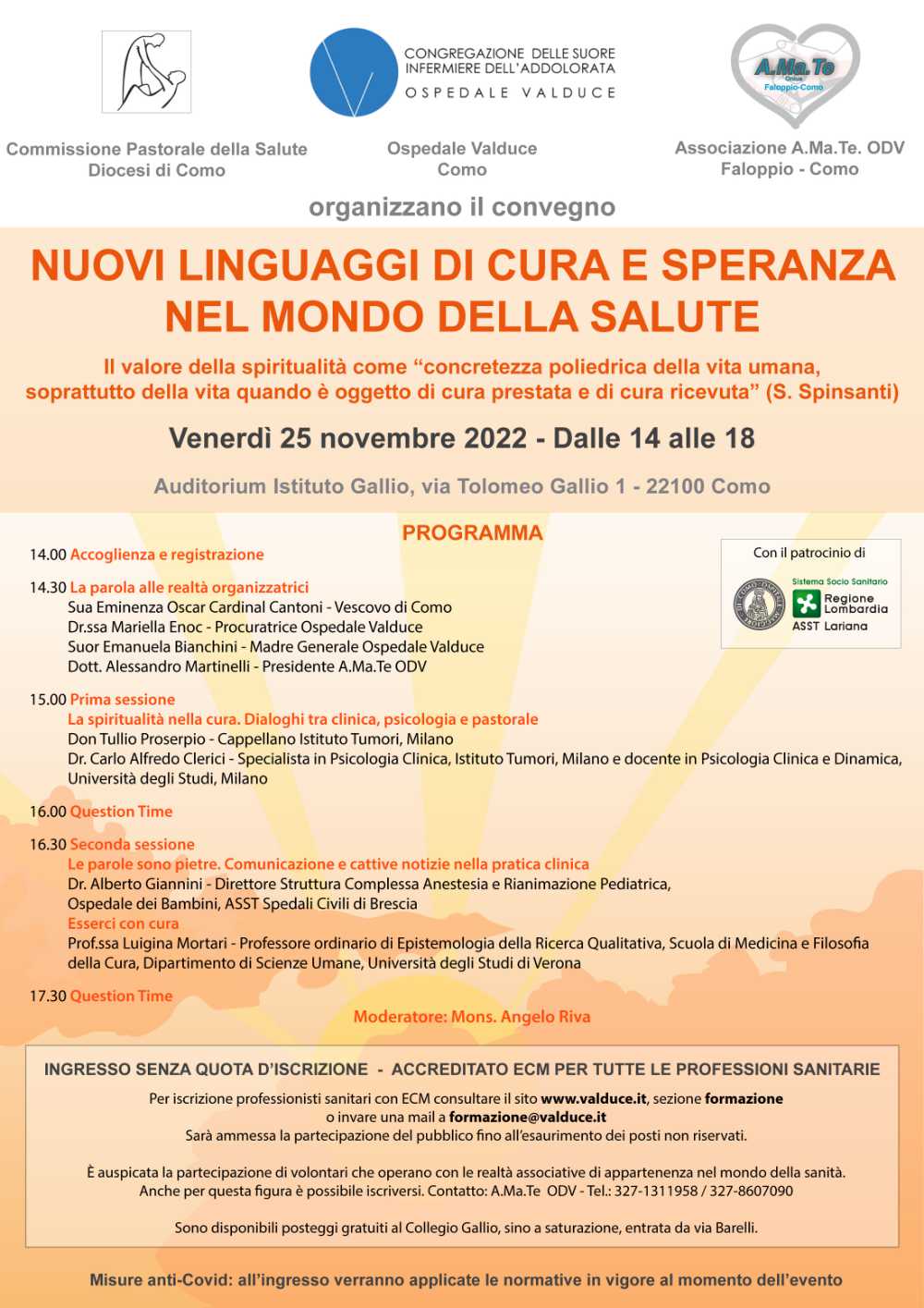 Nuovi linguaggi di cura e speranza nel mondo della salute