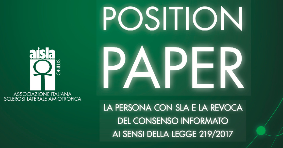 La persona con SLA e la Revoca del Consenso Informato: Position Paper AISLA