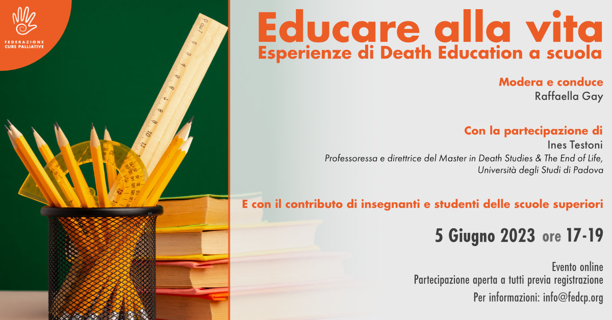 Educare alla vita. Esperienze di Death Education a scuola - Registrazione video